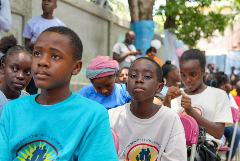 L’avenir des jeunes en Haïti.